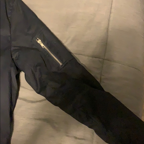 Modern Amusement M Navy Bomber Jacket - Picture 3 of 4